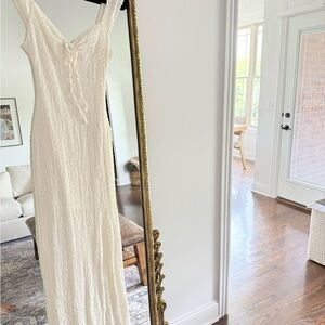 Free People Cream Maxi Dress